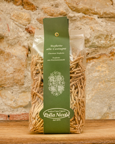 Trofiette alle Castagne Polla Picture of Chestnut Trofiette 500g
