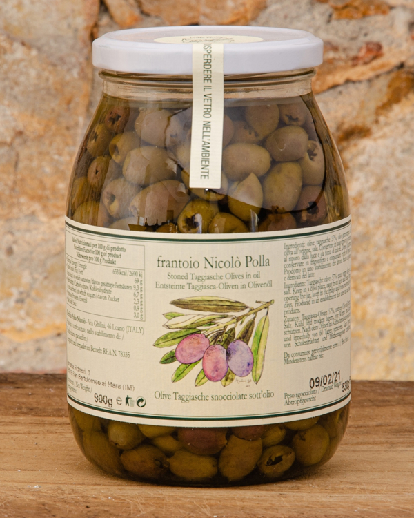 Picture of Stoned Taggiasche Olives 900g