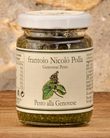 Pesto alla Genovese in Olio Extra Vergine di Oliva Polla Immagine di Pesto alla Genovese 85g