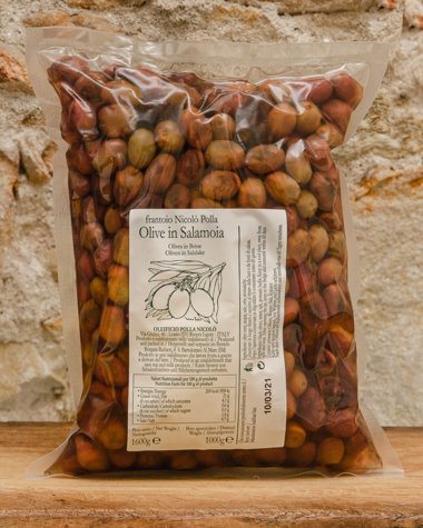 Olive Nere in Salamoia polla Immagine di Olive Nere in Salamoia 1.6Kg (sg 1Kg)