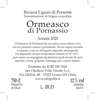 Image de Vino Ormeasco di Pornassio d.o.c. 0.75L